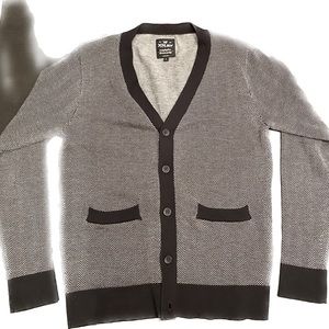 XRay Jeans Herringbone Men’s Large Cardigan